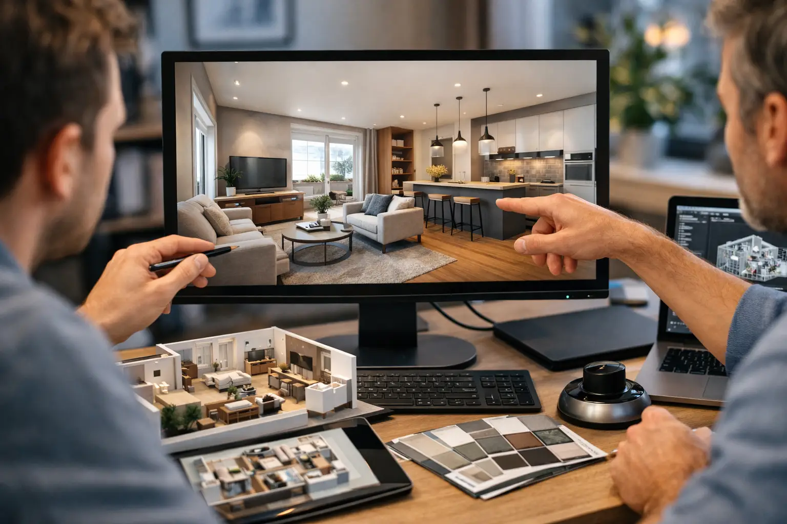 Fotorealistische Visualisierung Innenraum Software