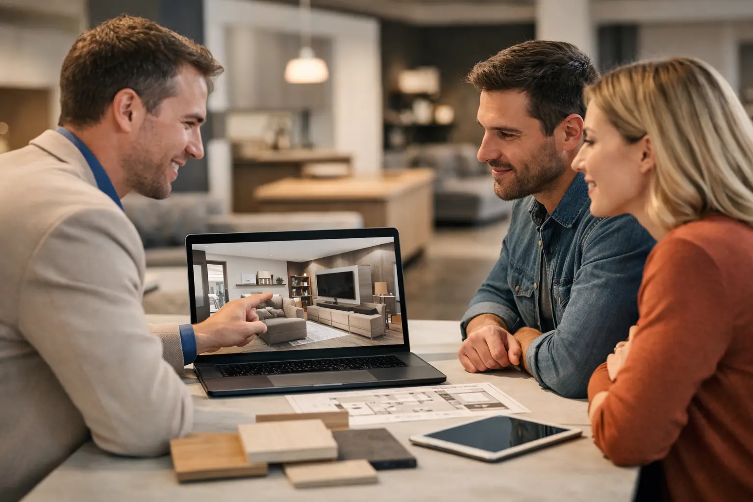 Software für Kundenpräsentation im Möbelhandel